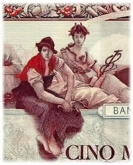 Detail of Francois Flameng Banknote